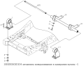 Механизм опрокидывания и фиксации кабины 1SB2005020104