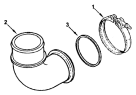 Патрубок забора воздуха