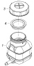 Бачок главного цилиндра привода сцепления 5320-1602560