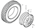 Колесо с шиной 65205-3101011