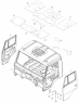 Кабина с дверями окрашенная 6520-5000014-83