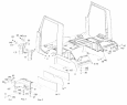 Установка оперения кабины 43255-8400006
