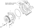 Установка водяного насоса 740.63-1307005