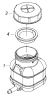 Бачок главного цилиндра привода сцепления 5320-1602560