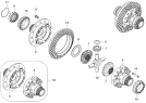 Дифференциал моста среднего 6520-2503011-10