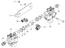 Блок передних модуляторов АБС 5460-3542005
