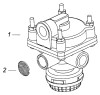 Клапан ускорительный с глушителем 5350-3518001-01