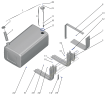 Крепление топливного бака 6430-1101002