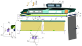 Установка полки и штор 6501-8200034