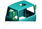 Установка зеркал 54327-8200005 (54327-8200005-01)
