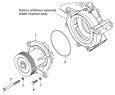 Установка водяного насоса 740.63-1307005