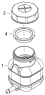 Бачок главного цилиндра привода сцепления 5320-1602560
