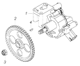 Масляный насос с шестерней 740.60-1011010