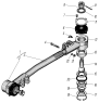 Тяга сошки рулевого управления