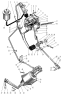 Привод педалей сцепления и тормоза