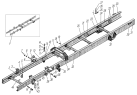 Рама для автомобилей Урал-4320-0000110-61, 4320-0000111-61И03, 4320-0001112-61Р02
