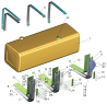 Крепление топливного бака 544019-1101002-010 (700 литров)