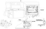Установка электрооборудования контроля коробки отбора мощности 5550V3-3700210-000