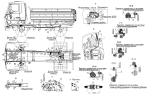 Установка электрооборудования АБС тормозов 5550V3-3800040-000, (-001)