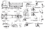 Установка электрооборудования АБС тормозов 5550V5-3800040-000, (-001)