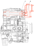 Установка коробки отбора мощности 5550V3-8600007-069