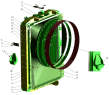 Радиатор с кожухом 543208-1301009