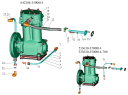 Установка пневмокомпрессора 642208-3500014, 533630-3500014, 533630-3500014-700