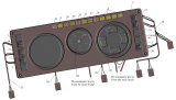 Щиток приборов 551605-3805010, 551605-3805010-700