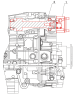 Установка коробки отбора мощности и насоса 5550V5-8600007-069