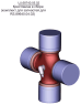 Крестовина в сборе UJ.68740.05.02