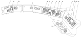 Установка выключателей 650136-3700018
