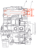 Установка коробки отбора мощности и насоса 5550V5-8600007-069