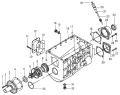 Картер КПП/Transmission Housing and Drive Gear Shaft