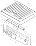 Крыша/Cab Front Panel, Roof