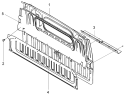 Задняя стенка/Cab Rear Wall