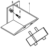 Кронштейн подвески двигателя передний/Front Suspension Bracket Assy., Engine