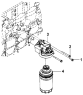 Установка топливного фильтра/Fuel Filter Location