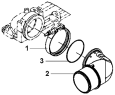 Патрубок воздушный впускной/Connector, Air Inlet Pipe