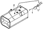 Топливные трубопроводы/Hose Mounting Group, Prefilter To Fuel Pump