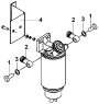 Топливный фильтр/Diesel Filter Assy. & Mounting Group