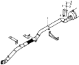 Установка выхлопной трубы/Exhaust Pipe Mounting Group, Muffler