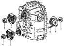 Коробка раздаточная/Flange