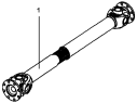 Вал карданный/Driving Shaft With Sliding Fork Assy.