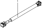 Вал карданный/Driving Shaft With Sliding Fork Assy.