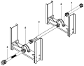 Вал карданный/Driving Shaft With Sliding Fork Assy.
