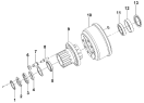 Ступица и тормозной барабан/Hub & Brake Drum Assy.