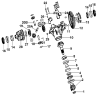 Редуктор/Rear Axle Final Drive & Differential Assembly
