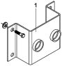 Верхний кронштейн амортизатора/Upper Pin Group, Vibration Damper