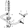 Передний стабилизатор/Front Stabilizer Bar Group