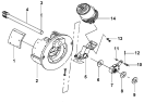 Тормоз передний/Brake Assy